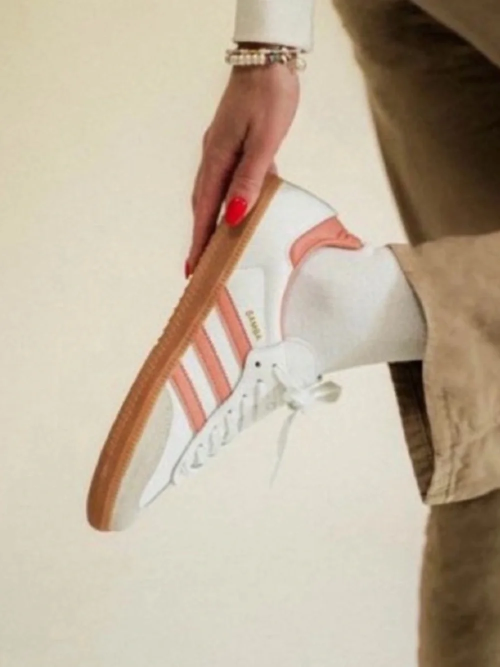 Adidas Samba OG White/Wonder Clay Sneakers
